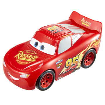 Disney And Pixar Cars Track Talkers Lightning Mcqueen Talking Toy Car, 5.5 Inch Collectible - Imagen 1 de 6