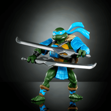 Masters Of The Universe Origins Turtles Of Grayskull Leonardo Action Figure Toy - Image 6 of 6