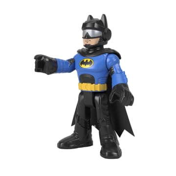 Imaginext-Dc Super Friends-Batmanxl Motard Bleu-Figurine 25Cm