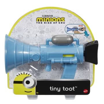 Minions: The Rise Of Gru Tiny Toot Toy Blaster Role-Play Accessory With Lever & Sounds