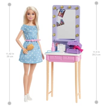 Barbie: Big City, Big Dreams Barbie “Malibu” Doll & Dressing Room Playset