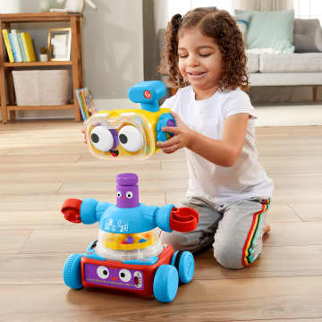 Fisher-Price Juguete para Bebés Tri Bot Robot de Aprendizaje