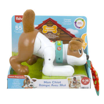 Fisher-Price 123 Crawl With Me Puppy - French Version - Image 6 of 6