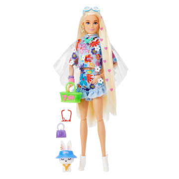 Barbie Doll And Accessories, Barbie Extra Doll With Pet Bunny