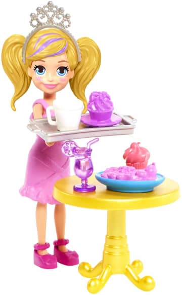Polly Pocket Dolls And Accessories Set, Fash-Tastic Bday Pack