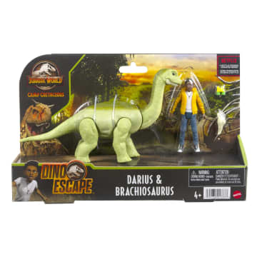 Jurassic World Dinosaurio de Juguete Darius y Branchiosaurus - Image 6 of 6