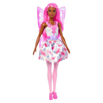 Four Fairytale Barbie Dolls with Colorful Hair Unicorn and Fairy