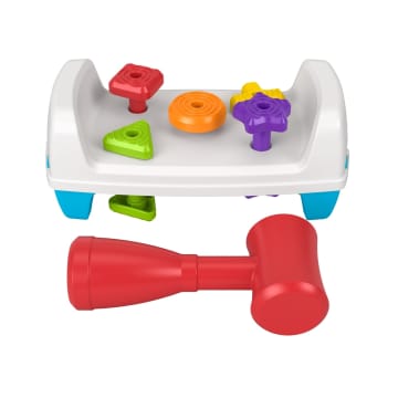 Établi Recto-Verso de Fisher-Price, Jouets à 2 Côtés Pour Bébés et Tout-Petits - Imagen 5 de 5