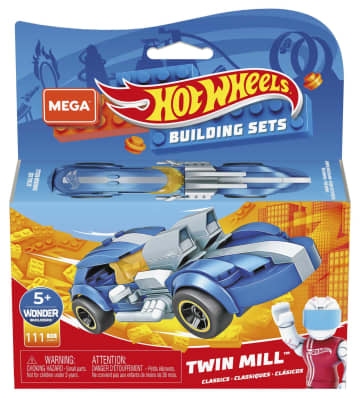 MEGA Hot Wheels Juguete de Construcción Carro Twinmill