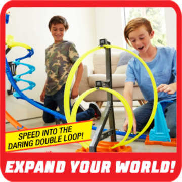 Hot Wheels Track Builder Vertical Launch Kit With 3-Configurations, Age 5+