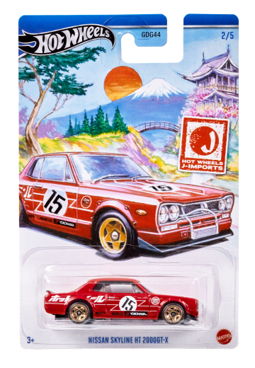 Hot Wheels Themed Veículo de Brinquedo Nissan Skyline HT 2000GT-X - Imagen 4 de 4