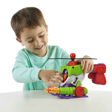 Imaginext DC Super Friends Vehículo de Juguete The Joker™ Robo Copter - Imagem 2 de 6