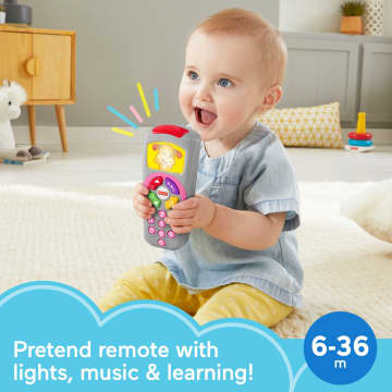 Fisher-Price Laugh & Learn Sis’ Remote Baby & Toddler Learning Toy With Music & Lights - Imagem 2 de 6