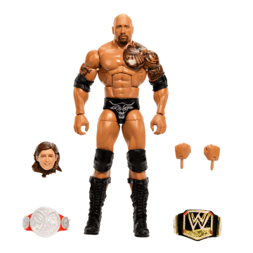 WWE Elite Action Figure Wrestlemania With Build-A-Figure - Image 1 of 6