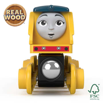 Fisher-Price Thomas & Friends Wooden Railway Rebecca Engine And Coal-Car