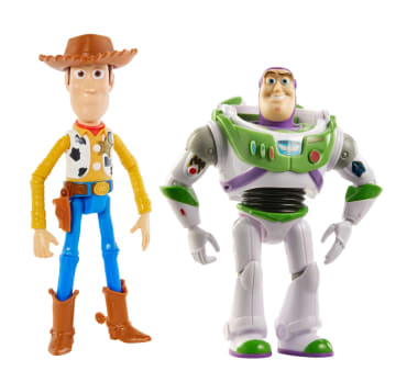 Disney And Pixartoy Story Action Figure 2-Pack Woody And Buzz Retro Reimagined