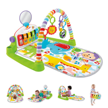 Fisher-Price Deluxe Kick & Play Piano Gym - English Version