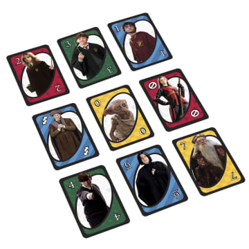 UNO Harry Potter Card Game Movie-Themed Deck With 112 Cards For 7 Year Olds & Up