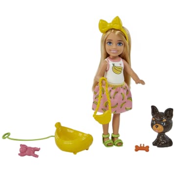 Barbie Chelsea Doll & Pet Puppy With Accessories, Toy For 3 Year Olds & Up