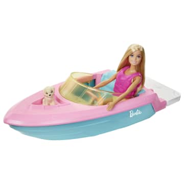 Barbie Conjunto de Brinquedo Barco aquático com Boneca - Image 4 of 5