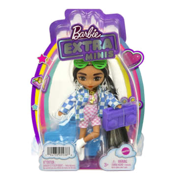 Barbie Extra Minis Doll #2 (5.5 in) in Fashion & Accessories, With Doll Stand