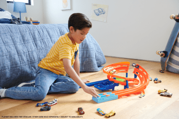 Hot Wheels Action Pista de Brinquedo Circuito Giro Veloz - Imagen 2 de 6