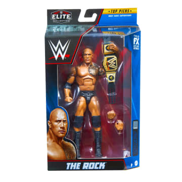 WWE Elite Action Figure Top Picks The Rock - Imagem 6 de 6