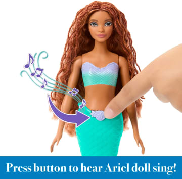 Disney the Little Mermaid Sing & Dream Ariel Fashion Doll - Imagem 3 de 6