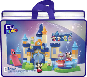 Mega Bloks Disney Jogo de Construção Celebración del Castillo de Disney