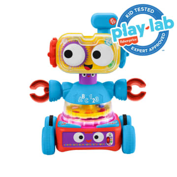 Fisher-Price 4-in-1 Learning Bot interactive Toy Robot For infants Toddlers And Preschool Kids