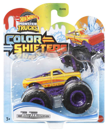 Hot Wheels Monster Trucks Color Shifters Camion, Échelle 1:64 - Image 1 of 1