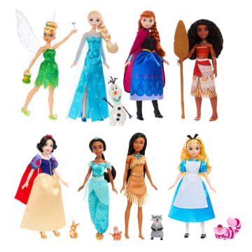 Disney Toys, Disney 100 Years Of Wonder 8-Doll Set, Gifts For Kids And Collectors - Imagem 1 de 6