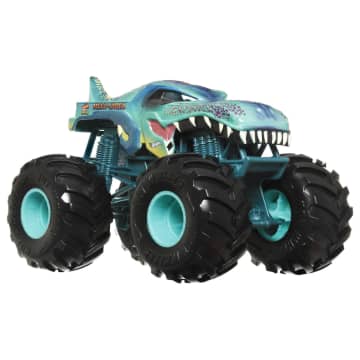 Hot Wheels Monster Trucks Veículo de Brinquedo Mega-Wrex Escala 1:24 - Imagen 1 de 4