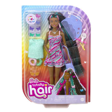 Barbie Totally Hair Boneca Vestido Borboleta