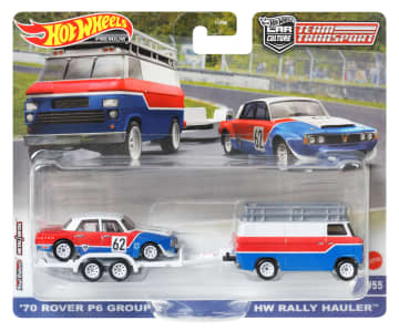 Hot Wheels Collector Vehículo de Colección Rally Van con Trailer - Image 6 of 6