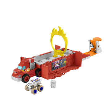 Fisher-Price Blaze And the Monster Machines Launch & Stunts Hauler, Transforming Vehicle Playset