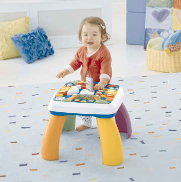 Fisher-Price Aprender e Brincar Brinquedo para Bebês Mesa Passeando Pela Cidade