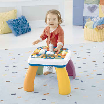 Fisher-Price Aprender e Brincar Brinquedo para Bebês Mesa Passeando Pela Cidade - Imagen 2 de 7