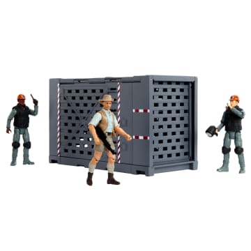 Jurassic World Legacy Collection Jurassic Park Velociraptor & Crate Set - Imagen 5 de 6