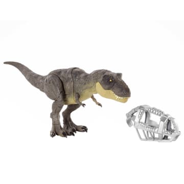Jurassic World Stomp ‘n Escape Tyrannosaurus Rex Dinosaur Toy For 4 Year Olds & Up