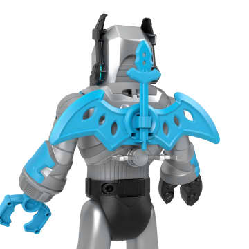 Imaginext DC Super Friends Figura de Acción Batman Insider & Exo Traje Gris - Imagem 6 de 6