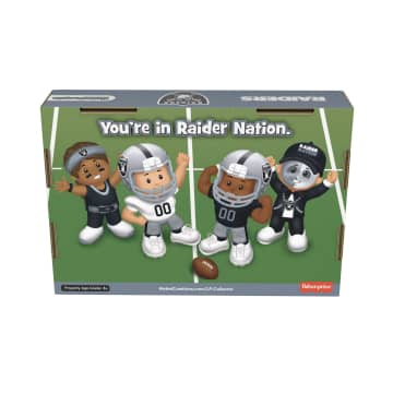 Little People Collector Las Vegas Raiders Special Edition Set For Adults & NFL Fans, 4 Figures - Image 6 of 6
