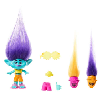 Dreamworks Trolls Band Together Petite Poupée Hair Pops– Branche - Image 5 of 6