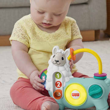 Fisher-Price Linkimals Brinquedo para Bebês Lhama Atividades Divertidas