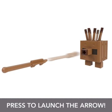 Minecraft Legends 3.25-inch Action Figures With Attack Action And Accessory, Collectible Toys