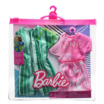 Barbie Clothes, Colorful Fashion Pack For Barbie And Ken Dolls