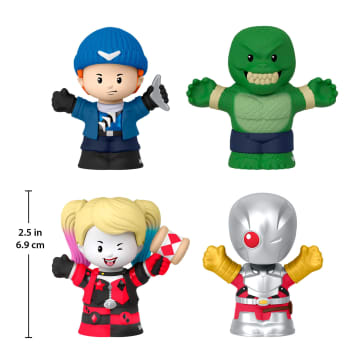 Little People Collector Suicide Squad Special Edition Figure Set, 4 Characters