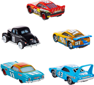 Disney And Pixar's Cars Nascar 5-Pk, 1:55 Die-Cast Vehicles Collection