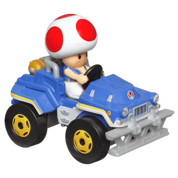 Hot Wheels Mario Kart Veículo de Brinquedo Filme Toad - Imagen 3 de 5