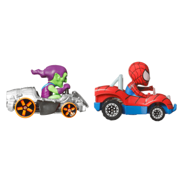 Hot Wheels RacerVerse Veículo de Brinquedo Spider-Man e Duende Verde - Image 3 of 6